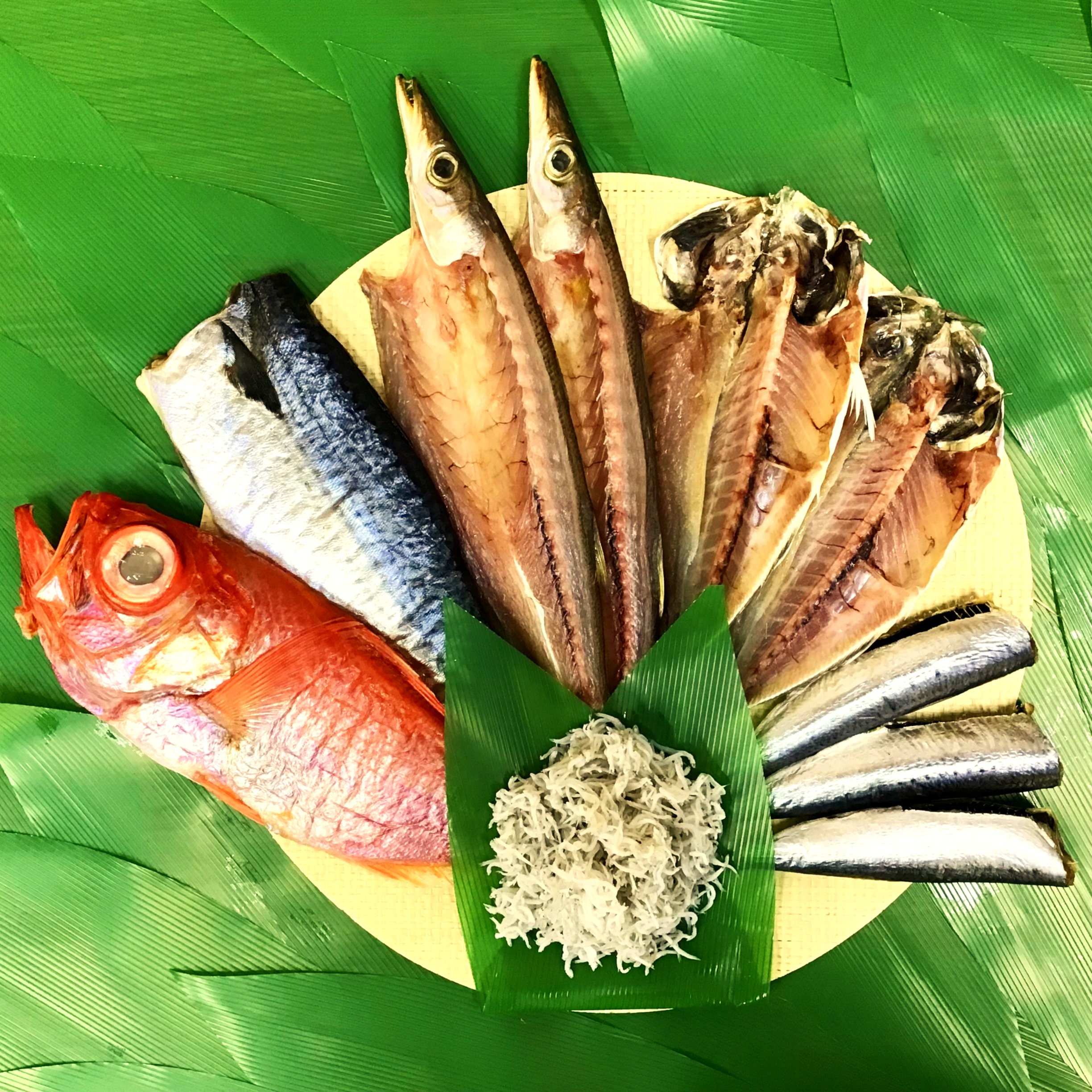 ひもの と しらす詰め合わせ