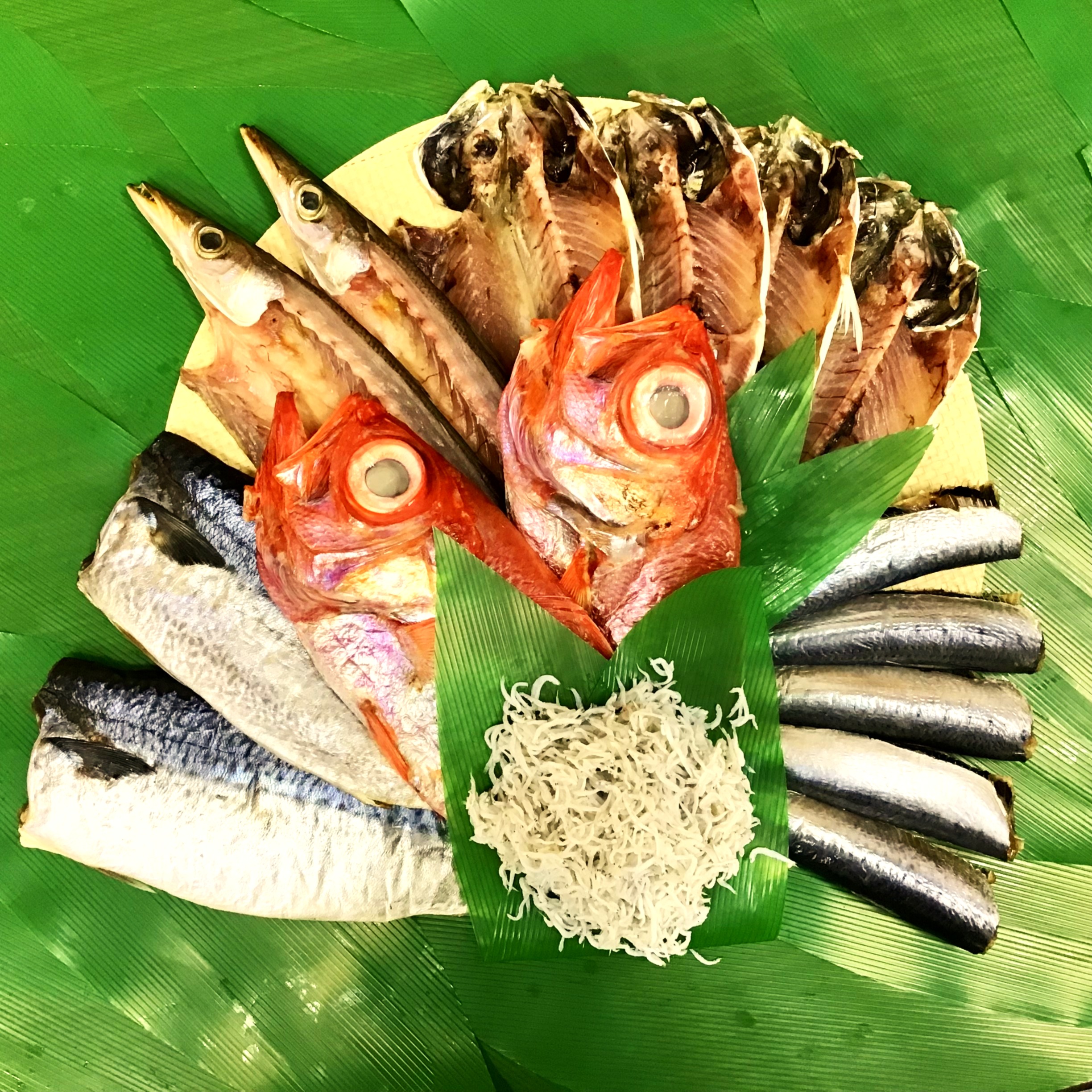 ひもの と しらす詰め合わせ